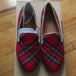 Tartan Plaid Loafers J.Crew